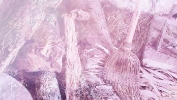 The Purple Witch Broomstick in Folklore and Mythology
